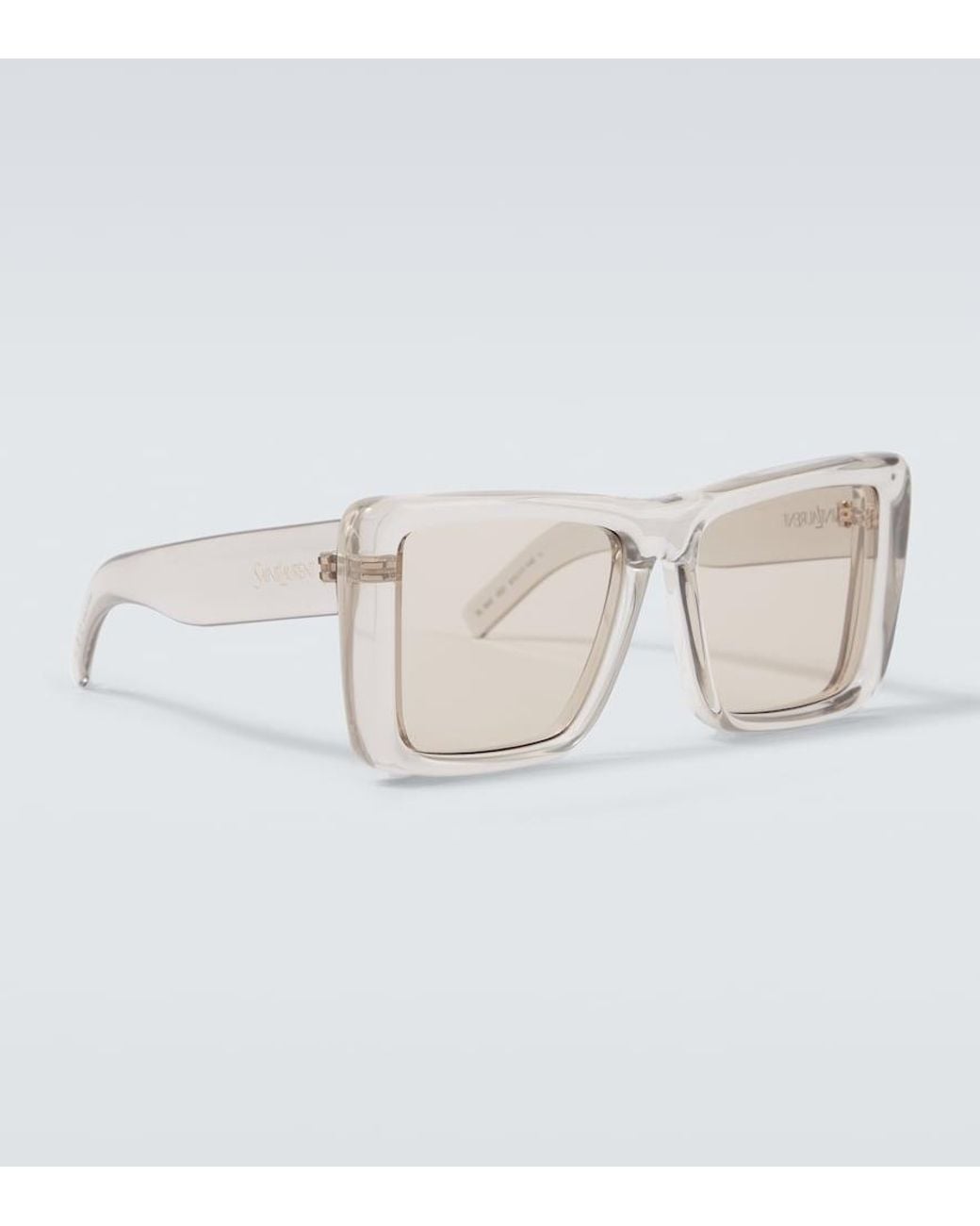 Saint Laurent Natural Sl 900 Howl Oversized Sunglasses for men