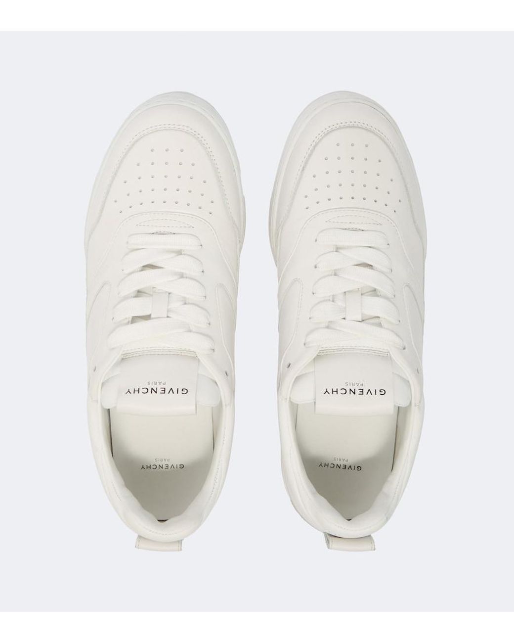 Givenchy White Yard Leather Sneakers for men