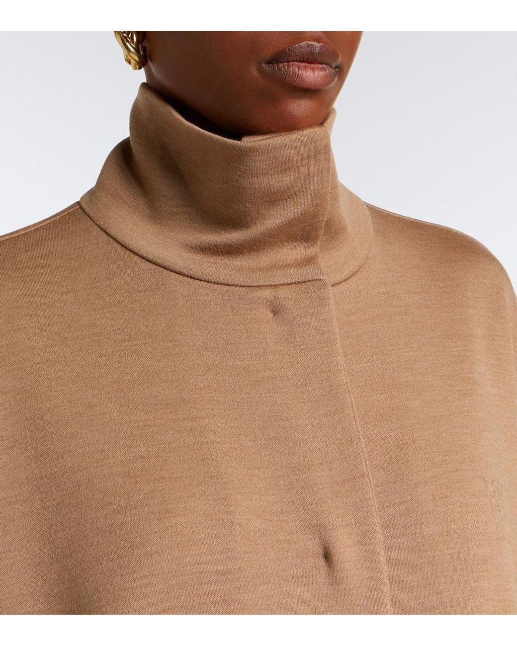 Max Mara Natural Virgin Wool Vest