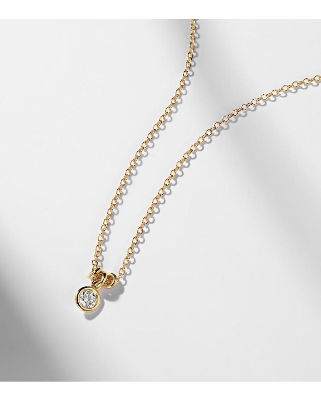 Spinelli Kilcollin White Amirah 18Kt Pendant Necklace With Diamonds