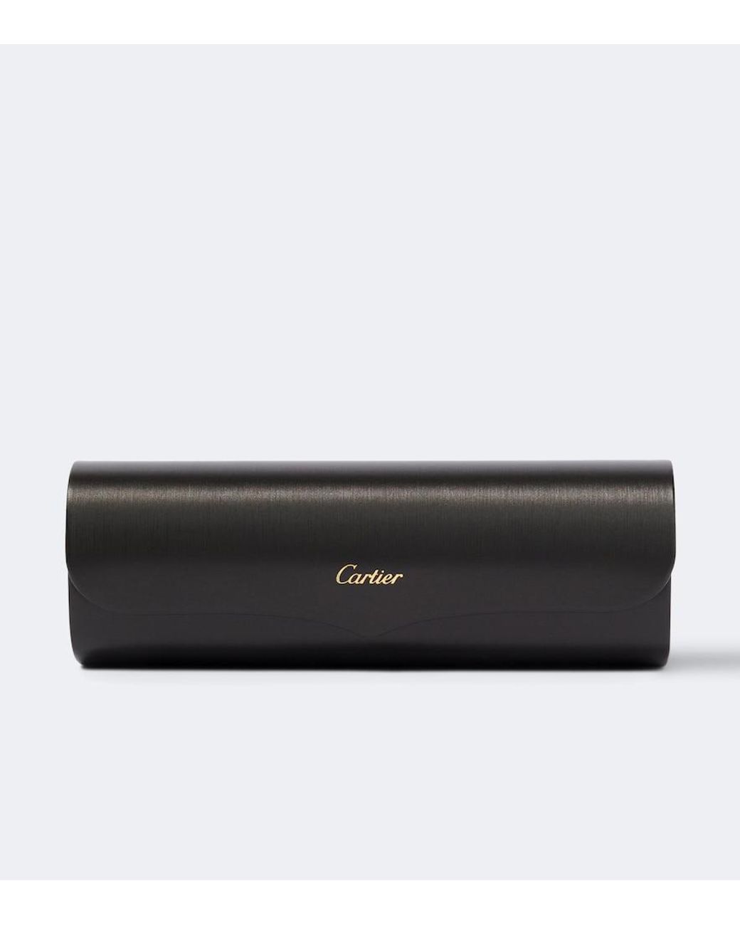 Cartier Metallic Signature C Rectangular Sunglasses for men