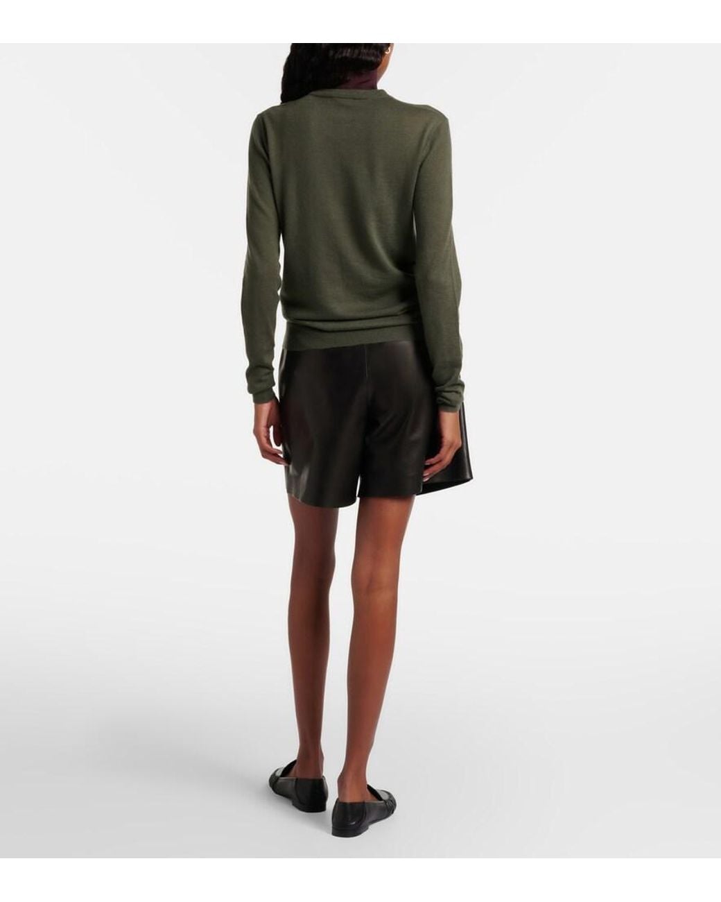 Pull En Cachemire Joseph en coloris Green