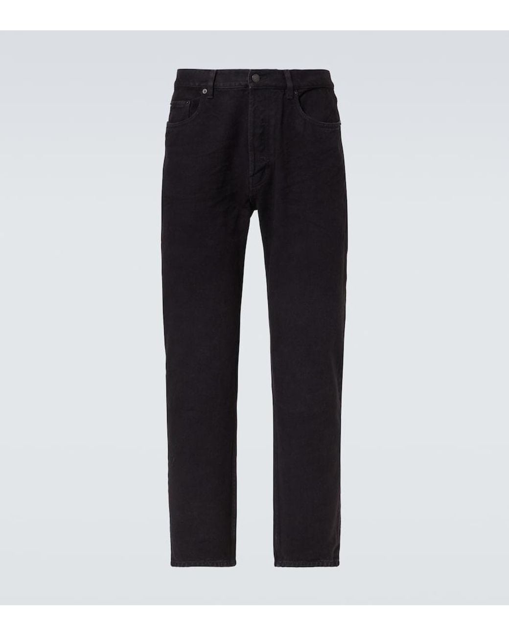 Saint Laurent Black Straight Jeans for men