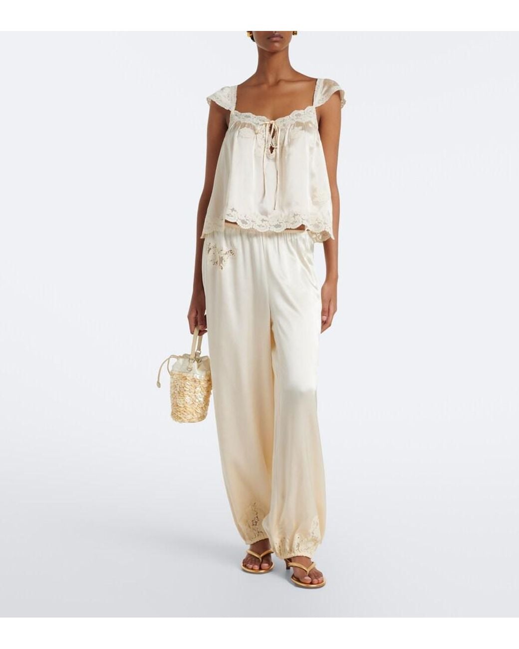 Top Rosalee di Doen in White