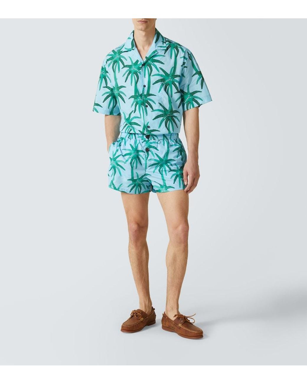 Jacquemus Blue La Chemise Jean Shirt for men