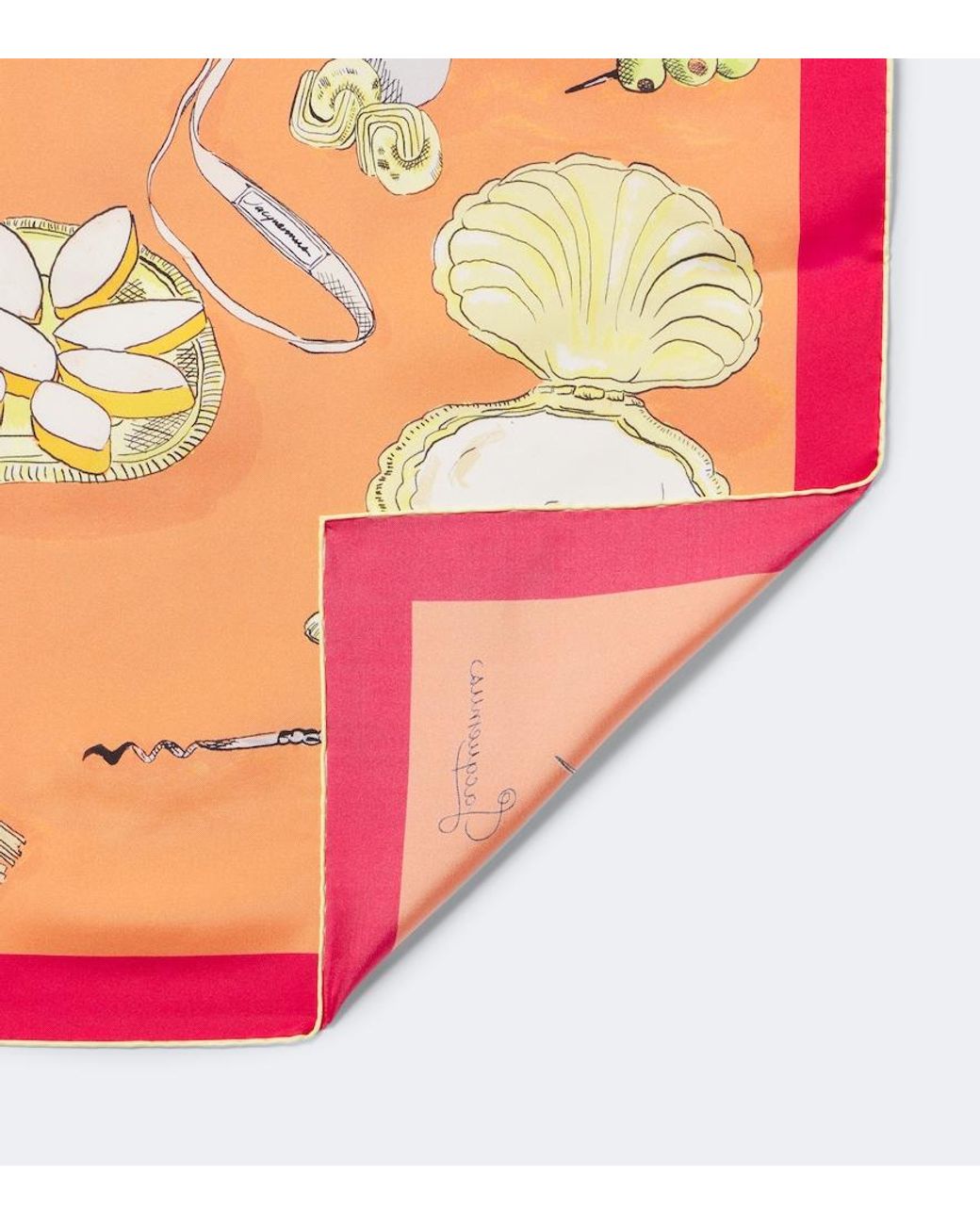Sciarpa Cocktail di Jacquemus in Pink