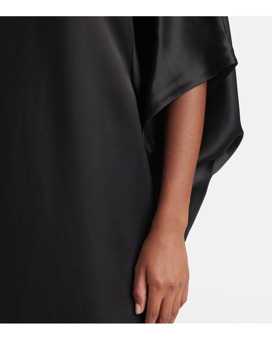 FFORME Black Devora Deconstructed Maxi Dress