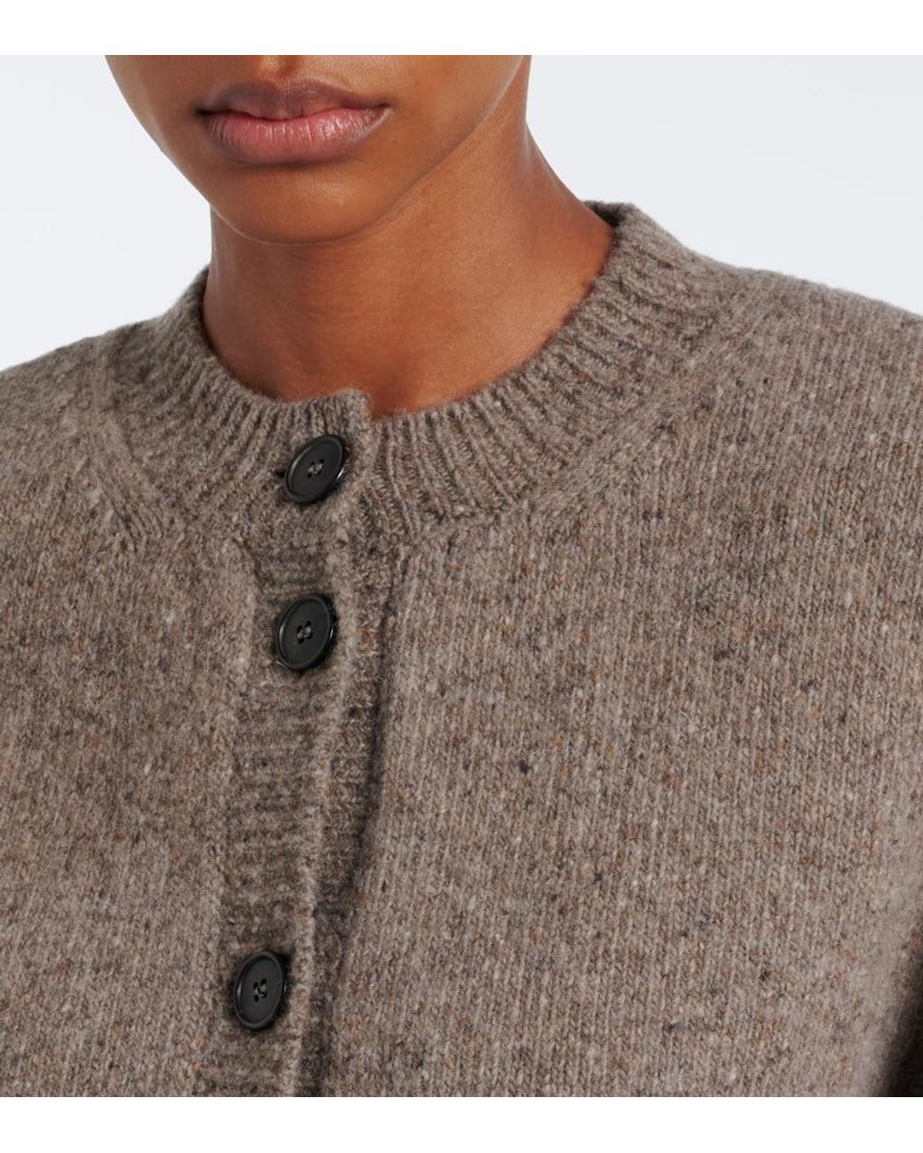 Rohe Green Wool Cardigan