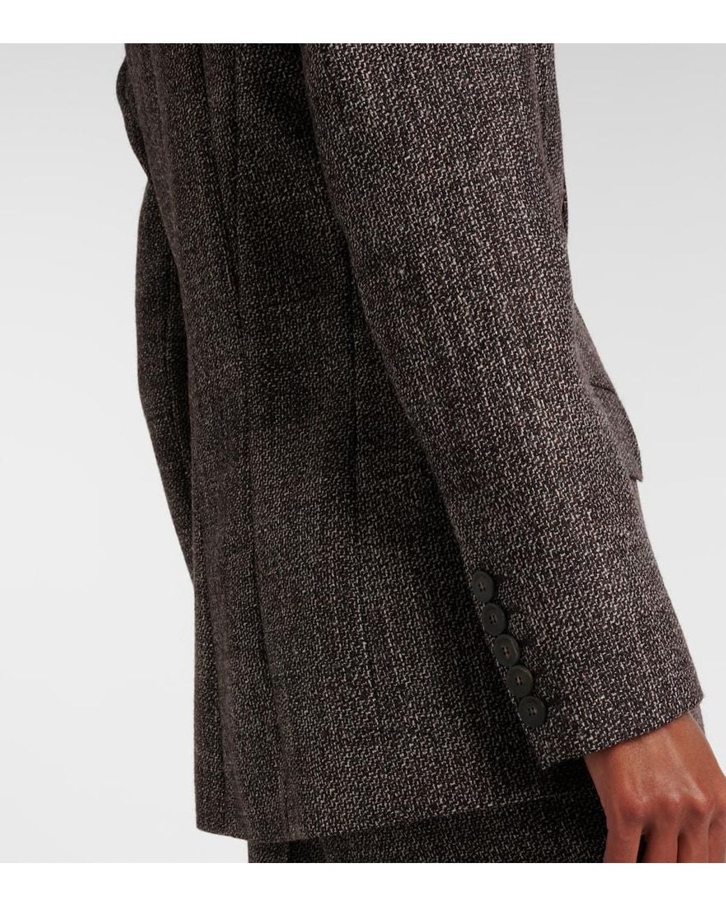 Joseph Black Fallon Virgin Wool Blazer