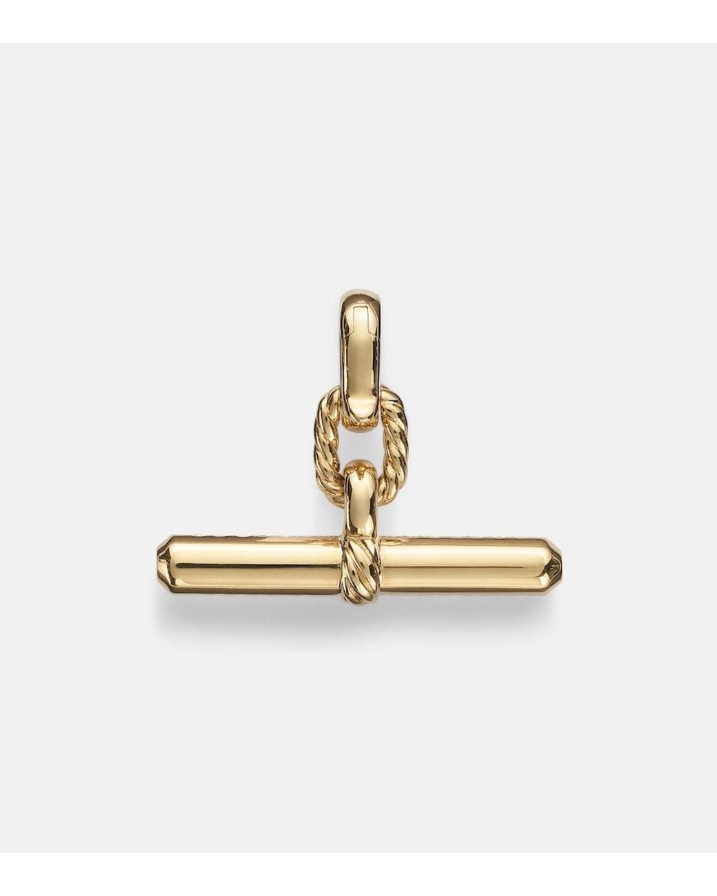 David Yurman Metallic Dy Madison 18Kt Pendant With Diamonds