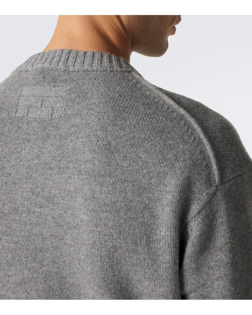 FRAME Gray Cashmere Sweater for men