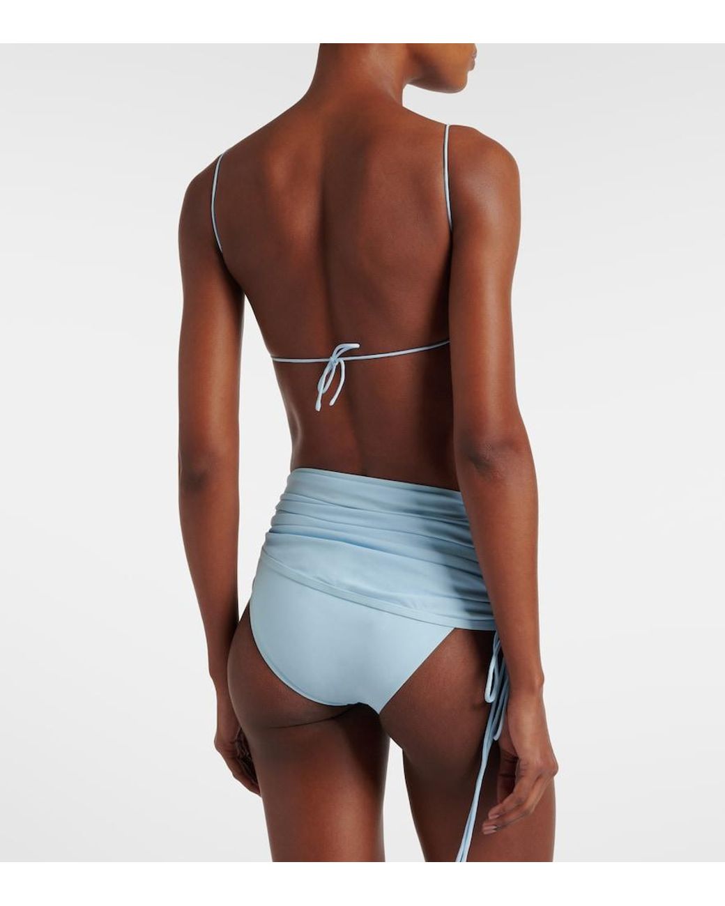 Christopher Esber Blue Bikini-Hoeschen Orbit