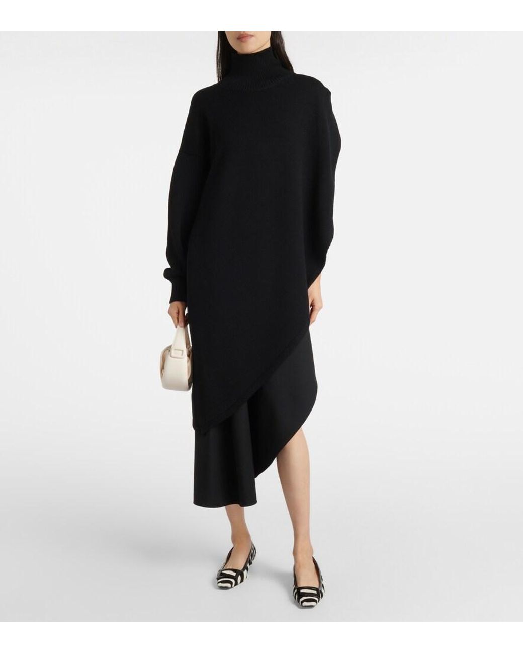 Roger Vivier Black Belle Vivier Calf Hair Ballet Flats