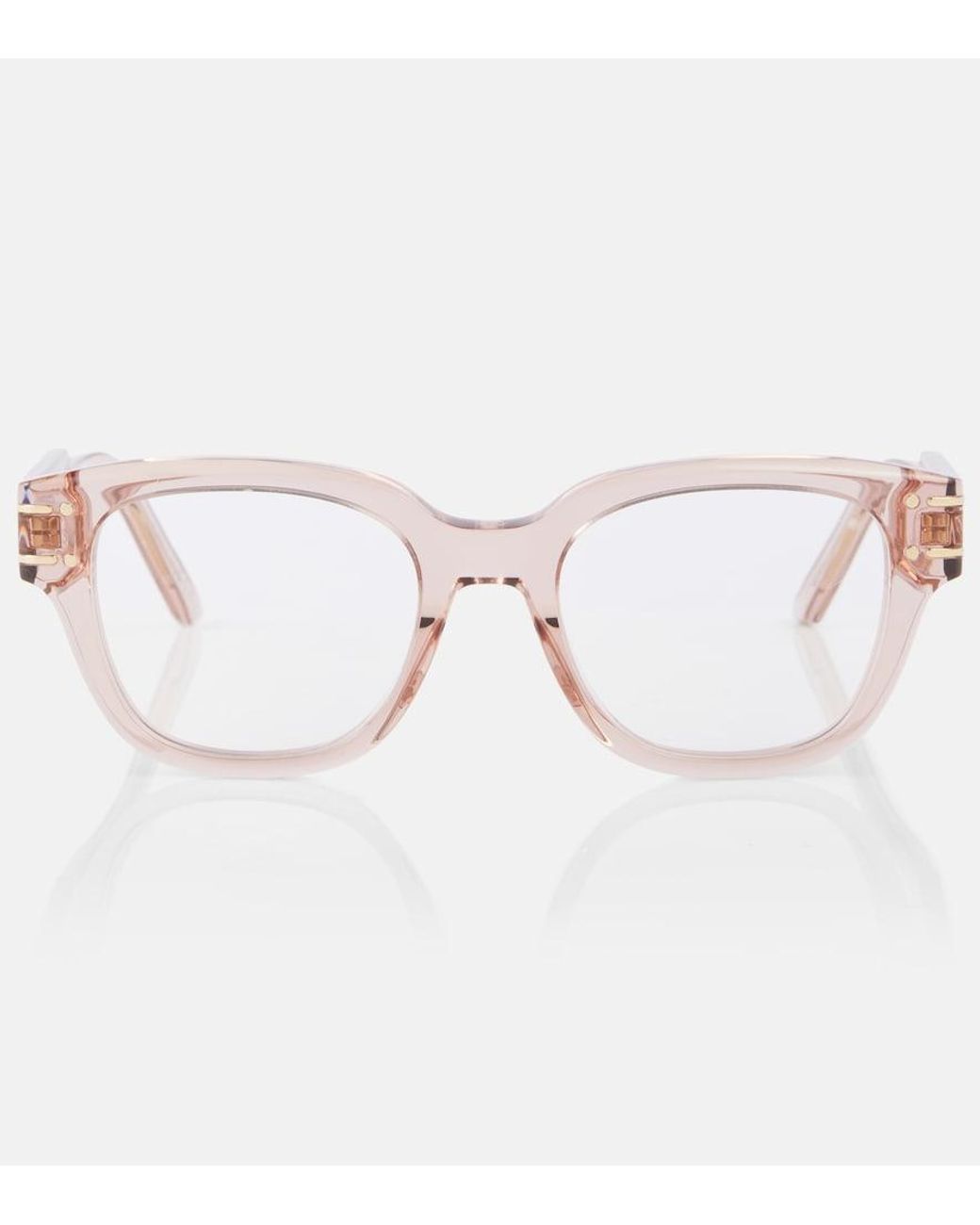 Dior Natural Diorsignatureo S6I Rectangular Glasses