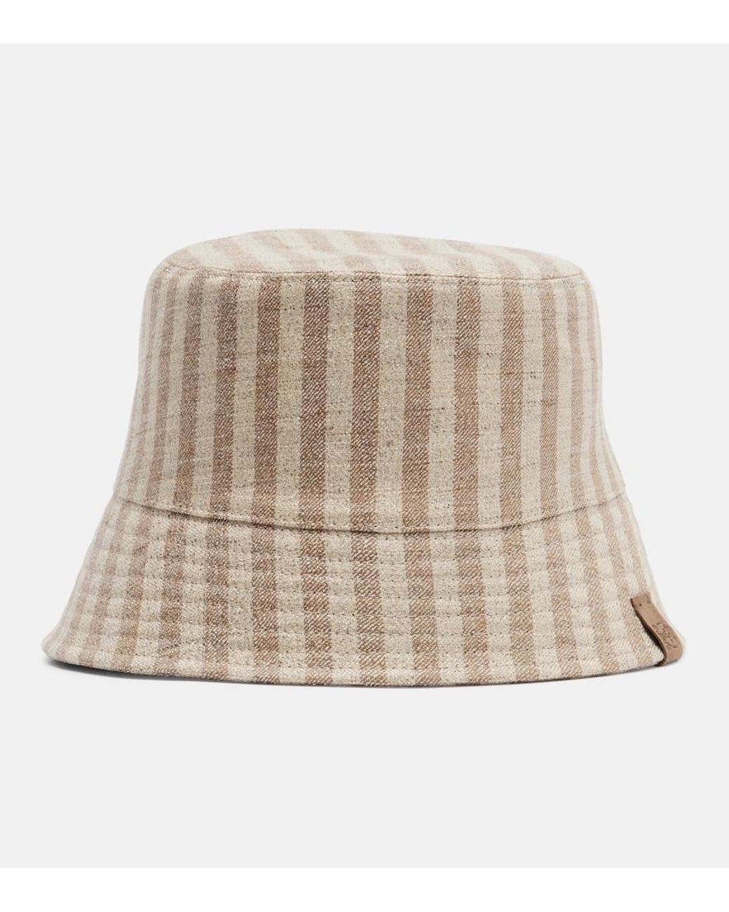 Cappello Da Pescatore di Brunello Cucinelli in Natural
