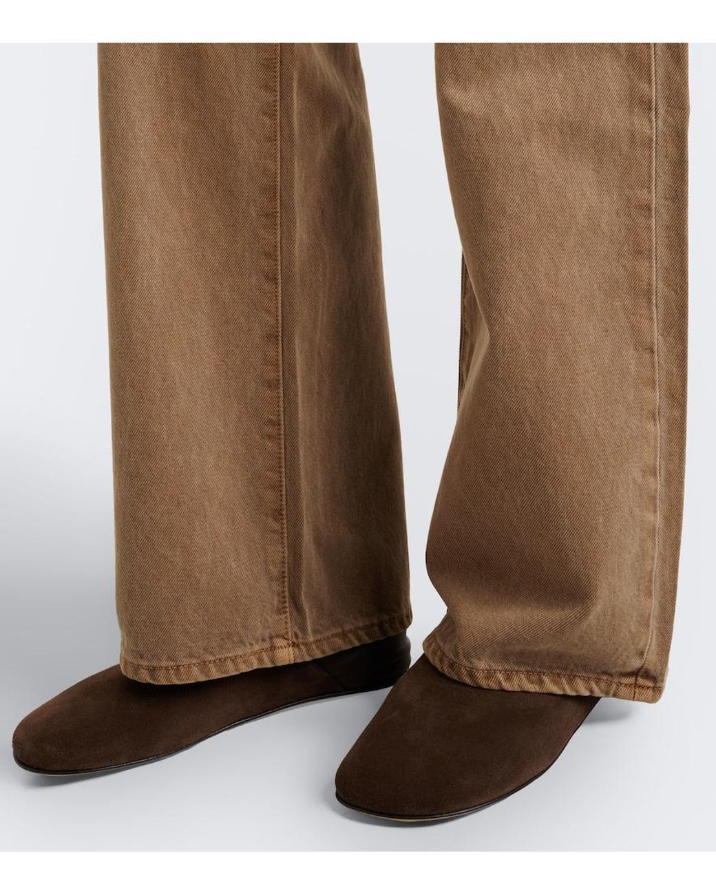 SLVRLAKE Denim Natural Grace Wide-Leg Jeans