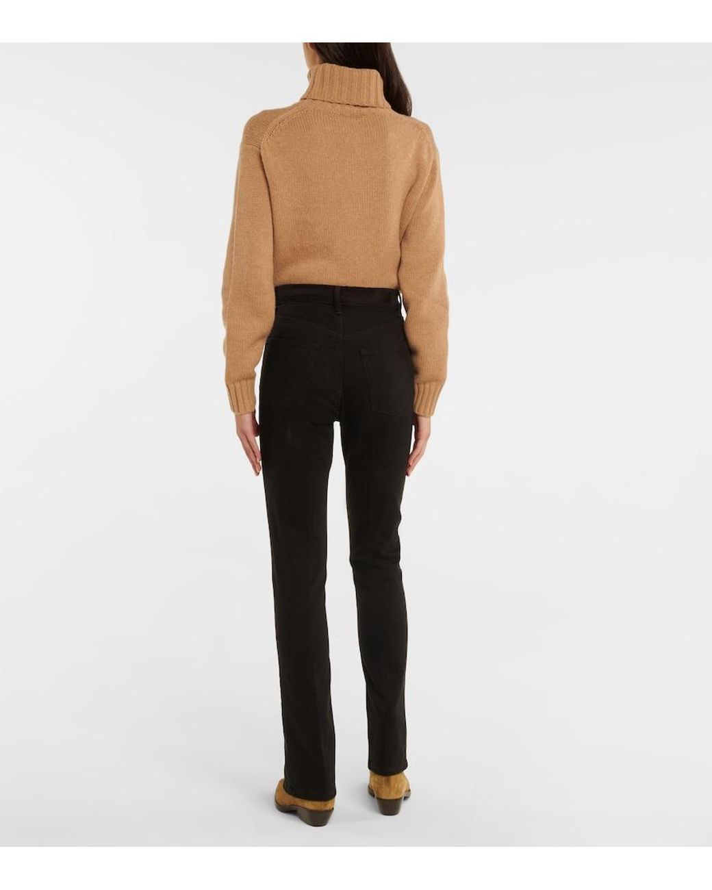 Polo Ralph Lauren Black High-Rise Slim Jeans