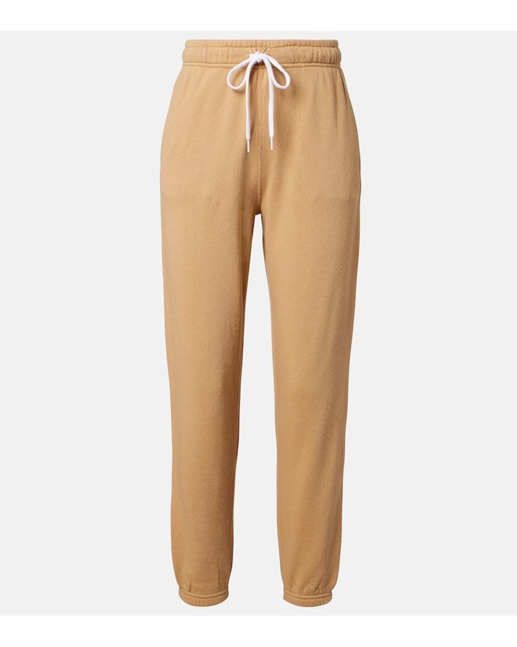 Polo Ralph Lauren Natural Cotton-Blend Jersey Sweatpants