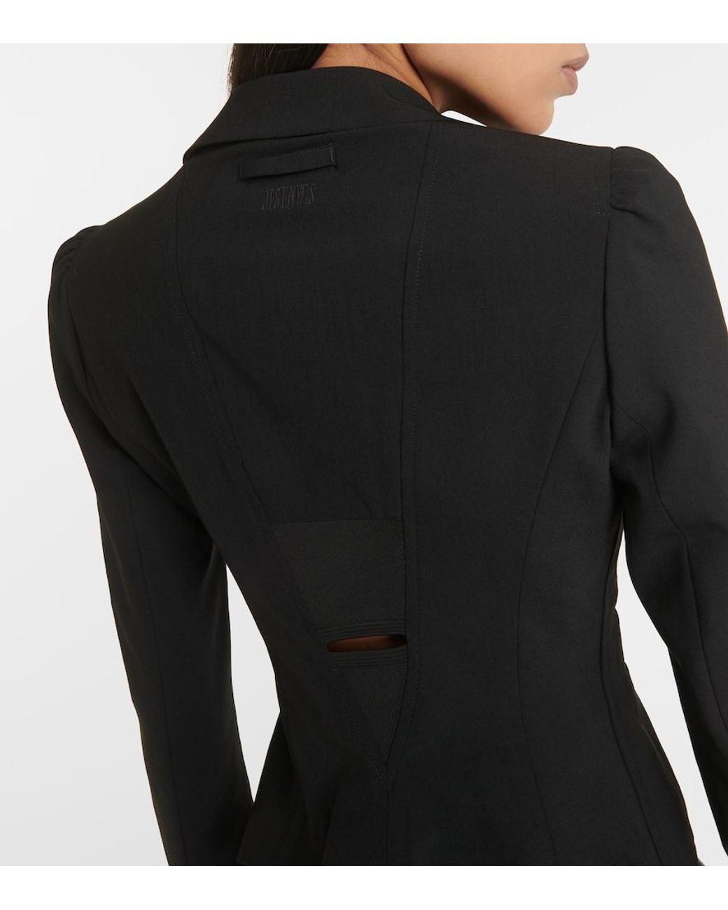 Jean Paul Gaultier Black Zipped Blazer