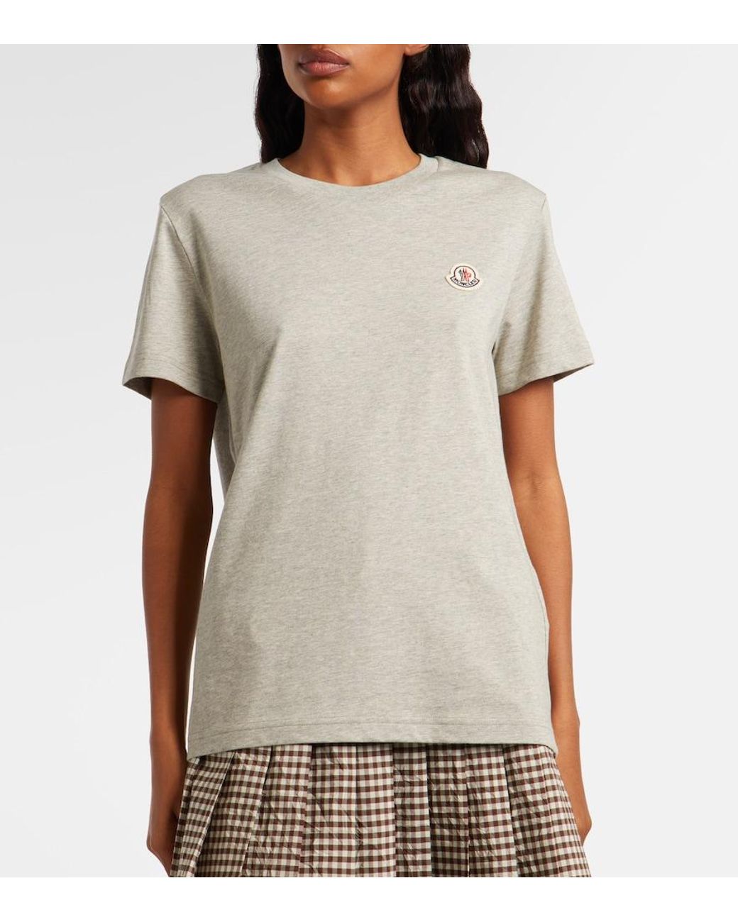 Moncler Blue Set Of Three Cotton Jersey T-Shirts