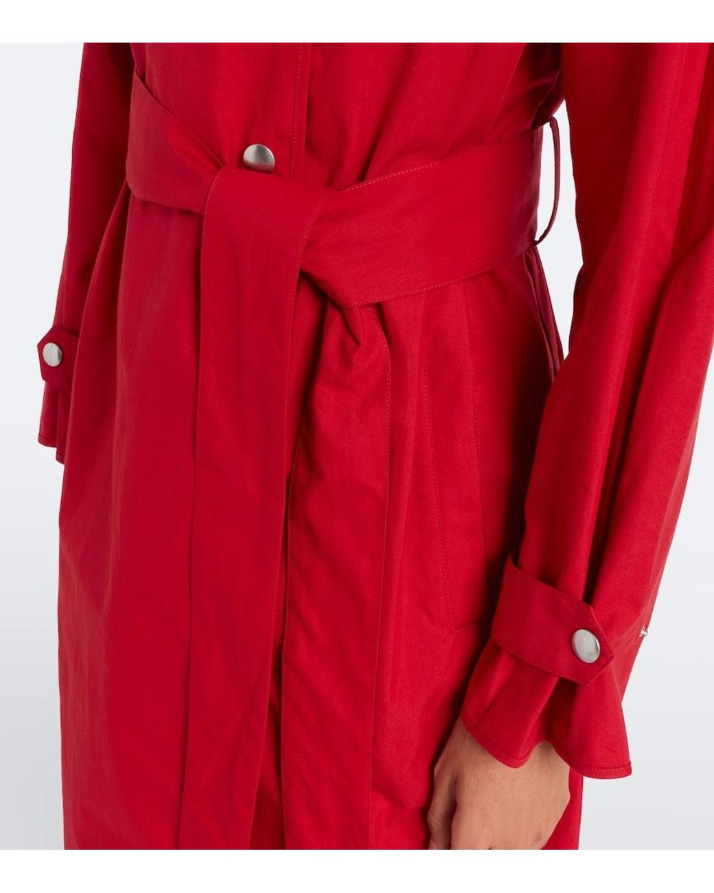 Proenza Schouler Red Label Corey Cotton-Blend Trench Coat