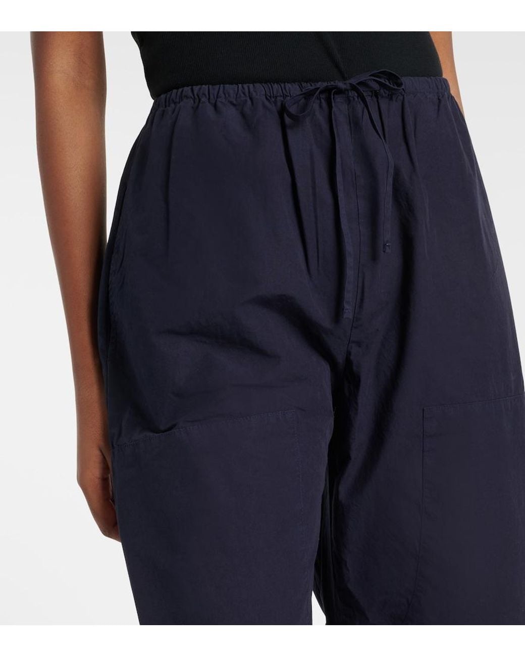 Leset Blue Weite Hose Kyoto Aus Baumwolle