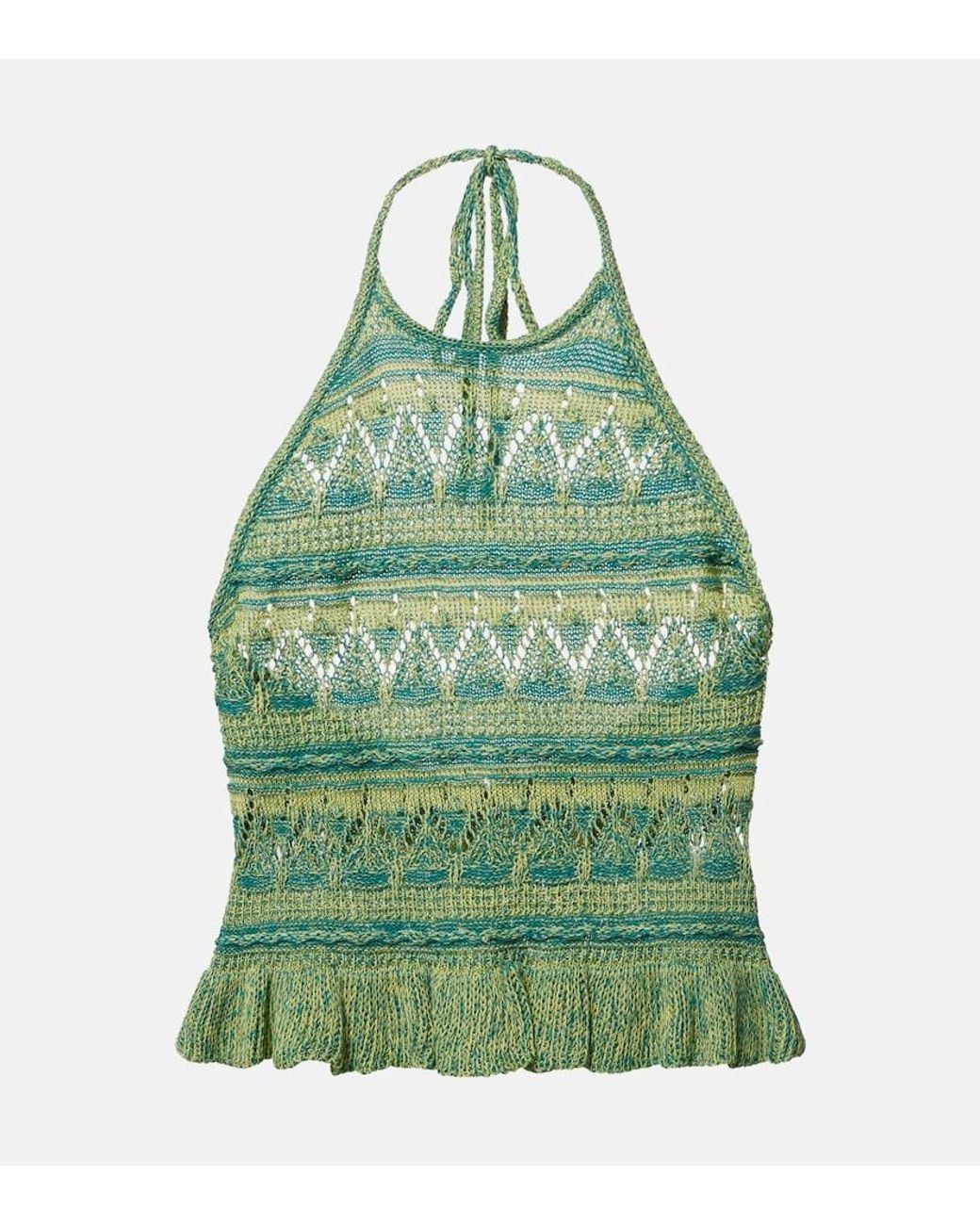 Top di Etro in Green