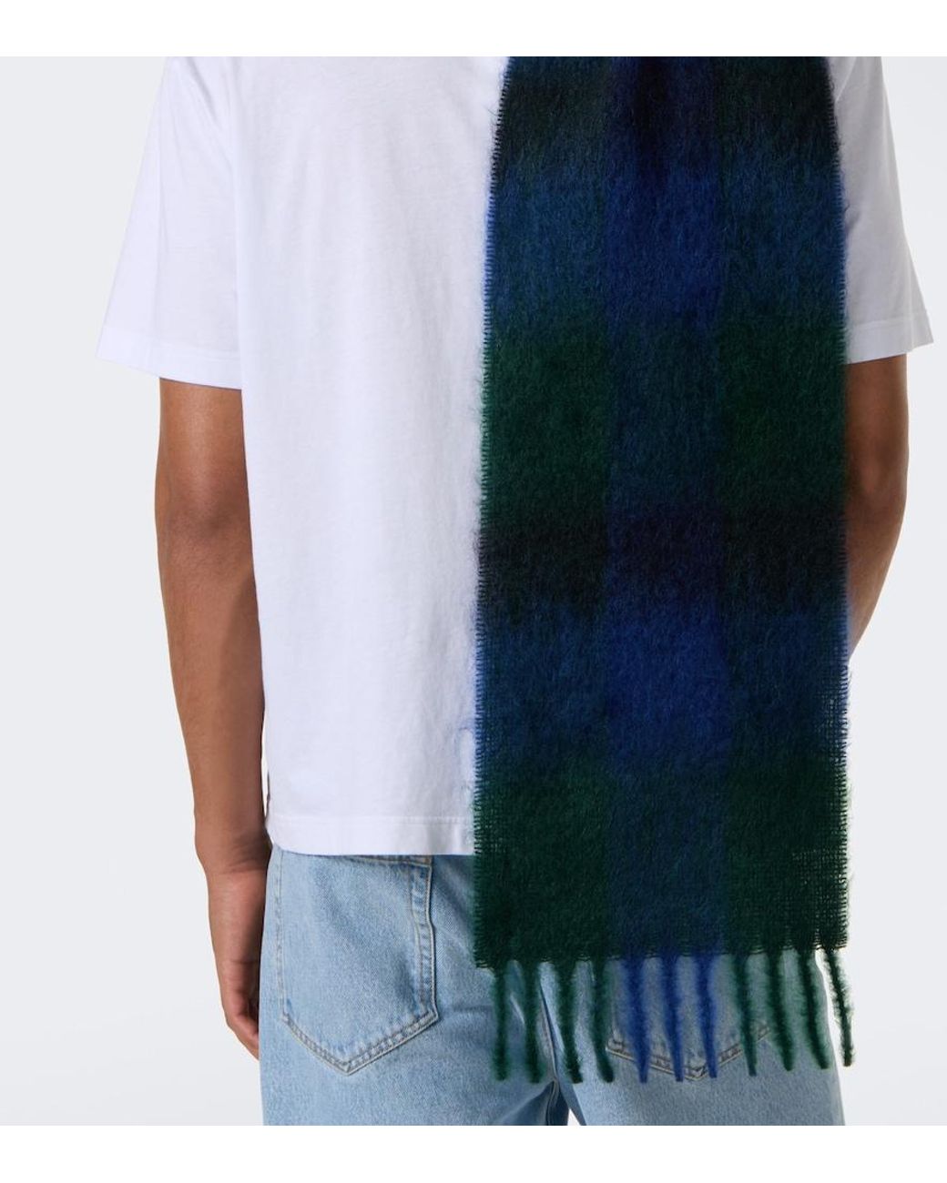 Sciarpa Creana di The Row in Blue da Uomo