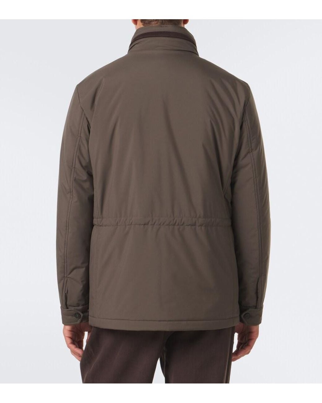 Fedeli Green Technical Jacket for men