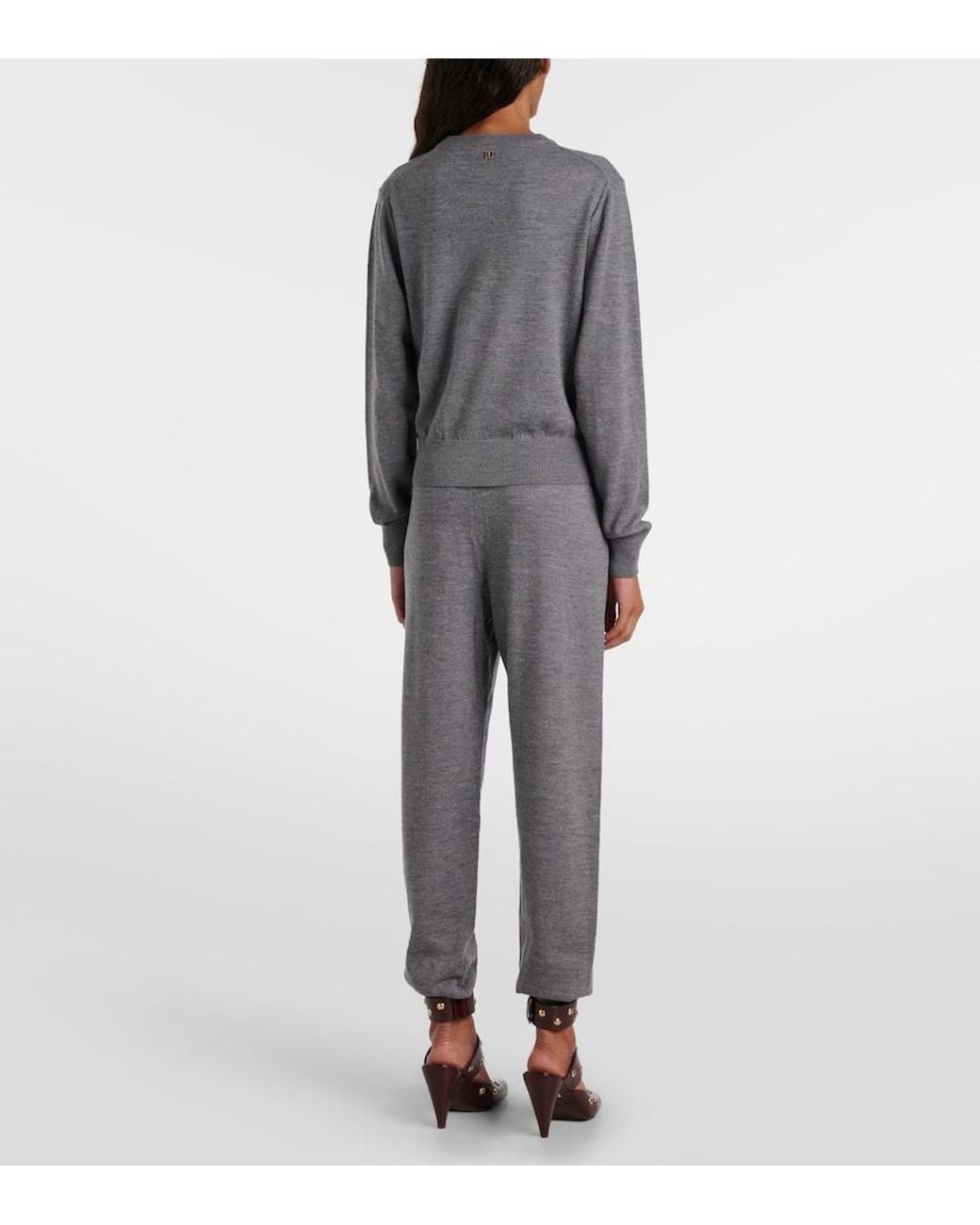 Chloé Gray Wool Sweater
