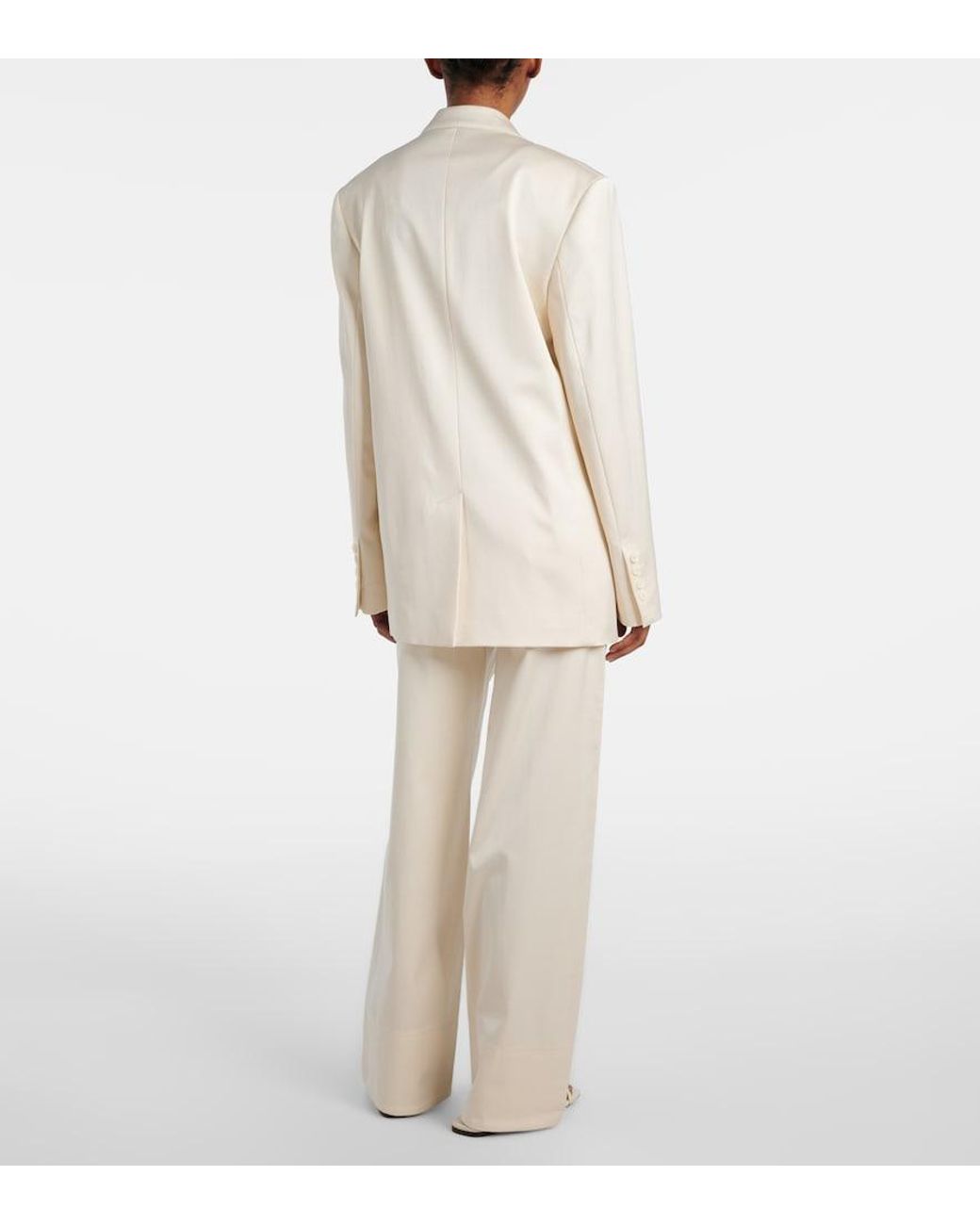 Totême Natural Satin Blazer