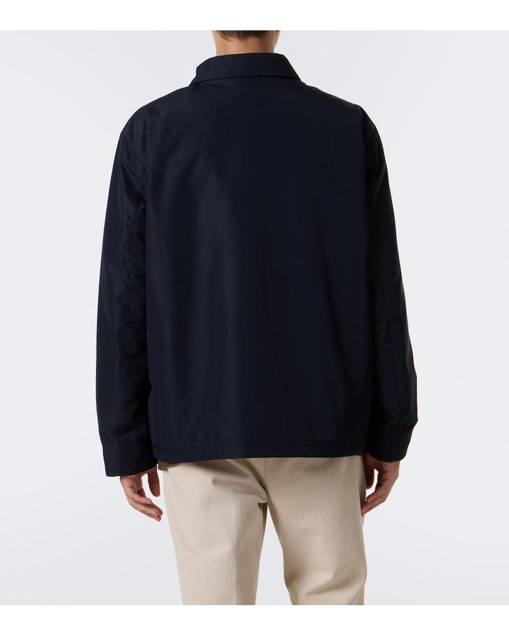 Ralph Lauren Blue Wool-Lined Jacket for men
