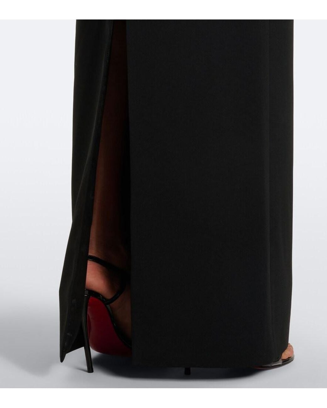 The New Arrivals Ilkyaz Ozel Black Fuji Bustier Gown