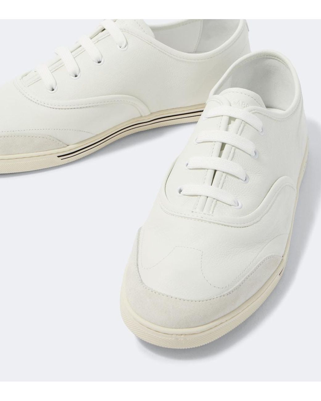 Dolce & Gabbana White Dolce & Gabbana Dolce & Gabbana Leather Sneakers for men