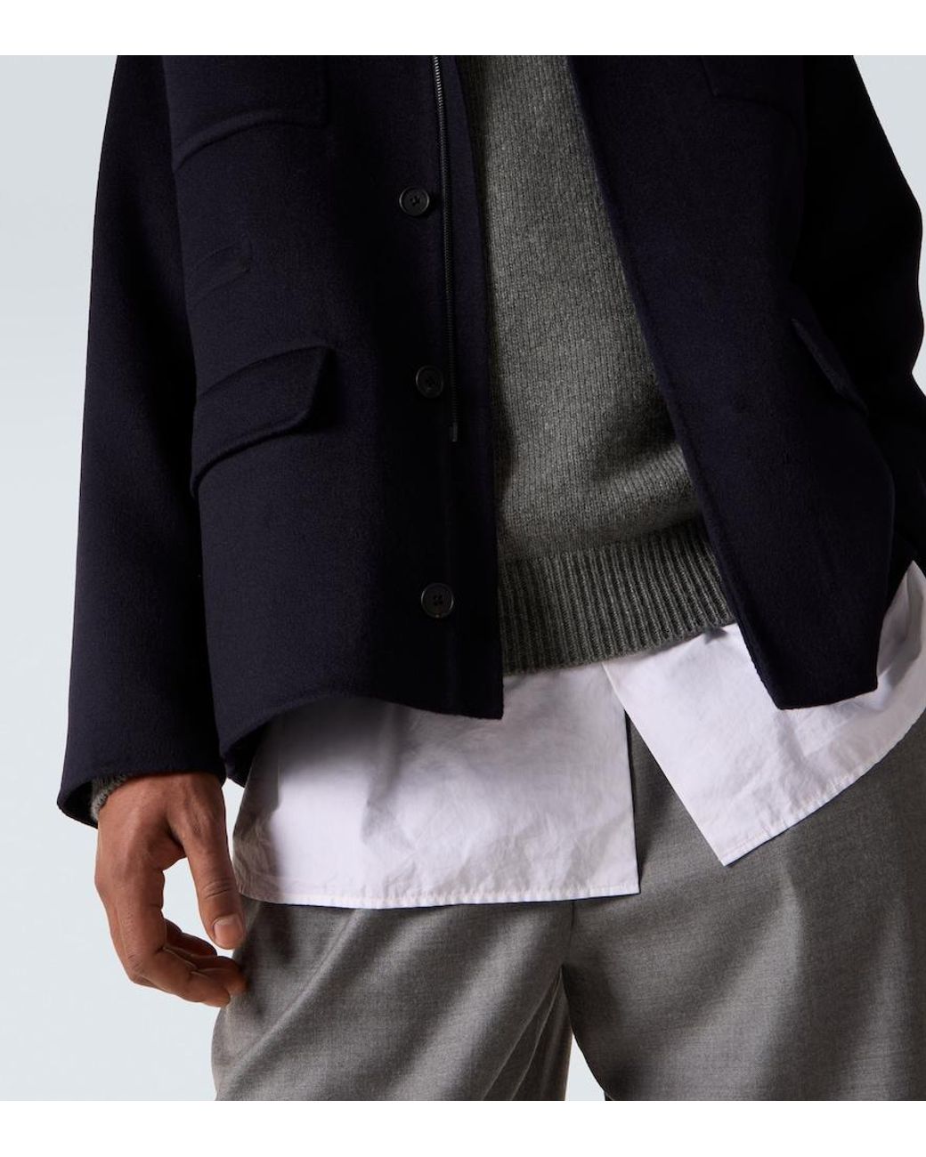 Giacca Tanith di The Row in Blue da Uomo