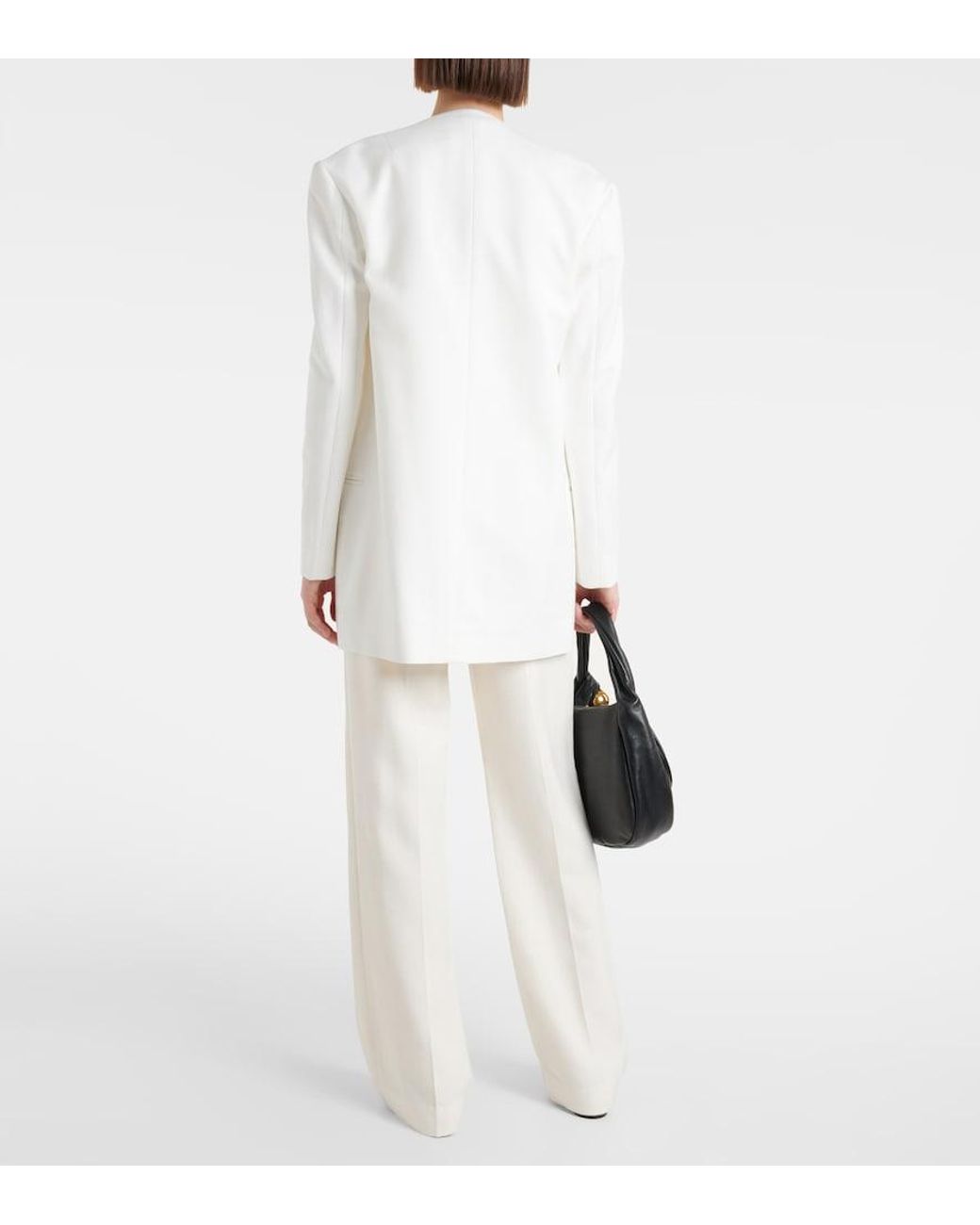 TOVE White Saunders Cotton-Blend Jacket