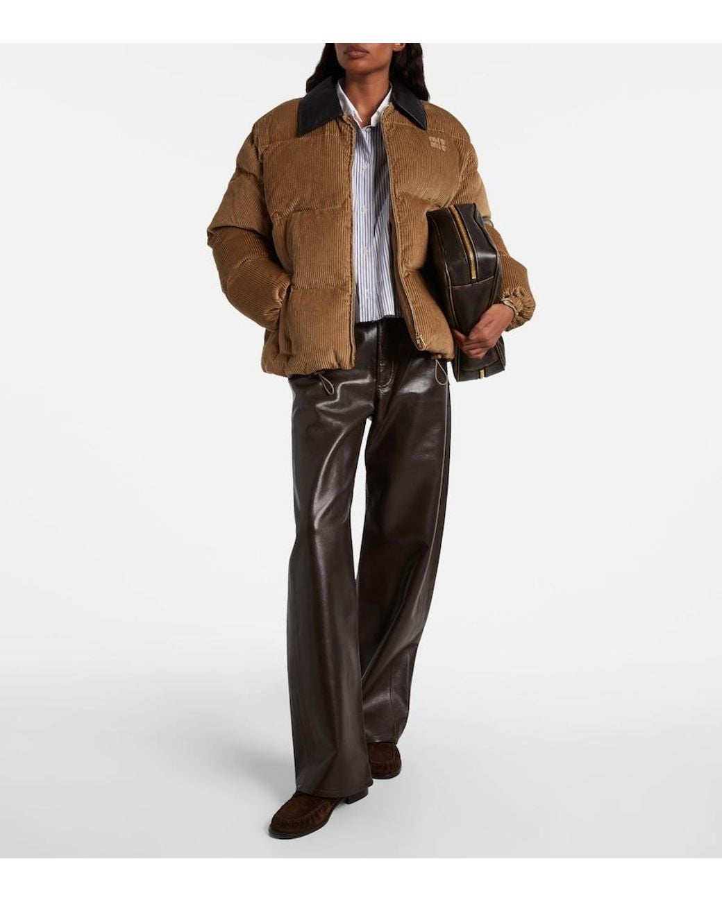Citizens of Humanity Black Ayla High-Rise Wide-Leg Pants