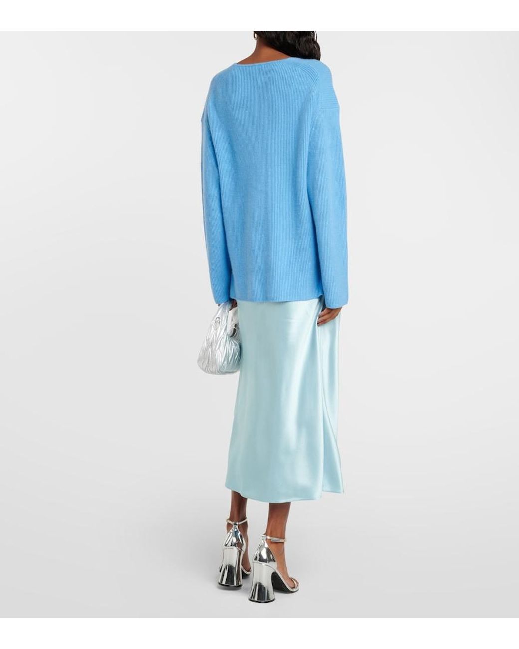 Joseph Blue Cashmere Sweater
