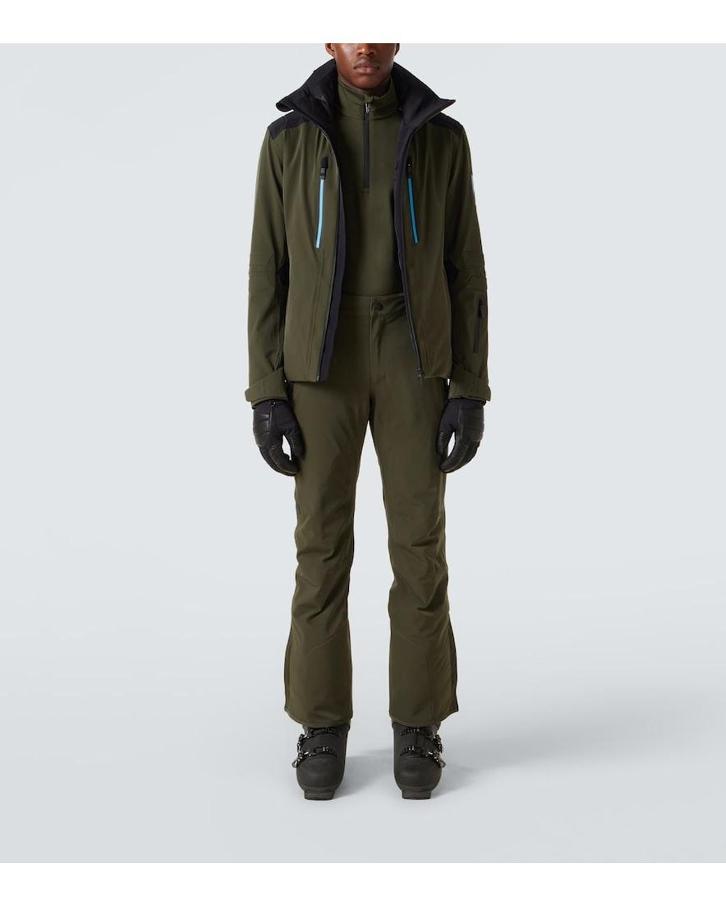 Toni Sailer Green Jordy Ski Top for men