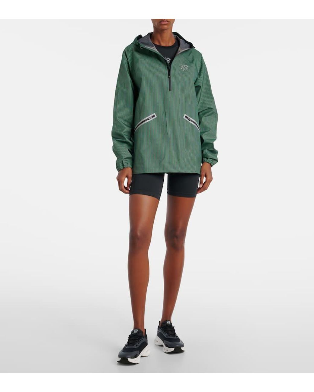 Loewe Green X On Storm Anorak Jacket