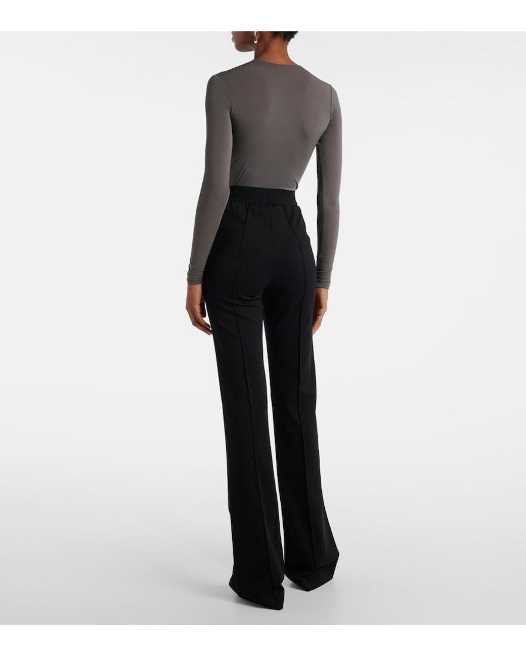 Wardrobe NYC Black Flared Pants