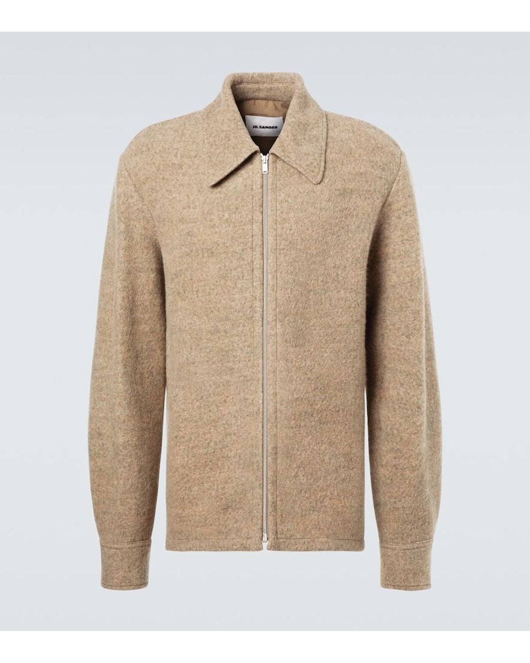 Jil Sander Natural Wool-Blend Blouson for men