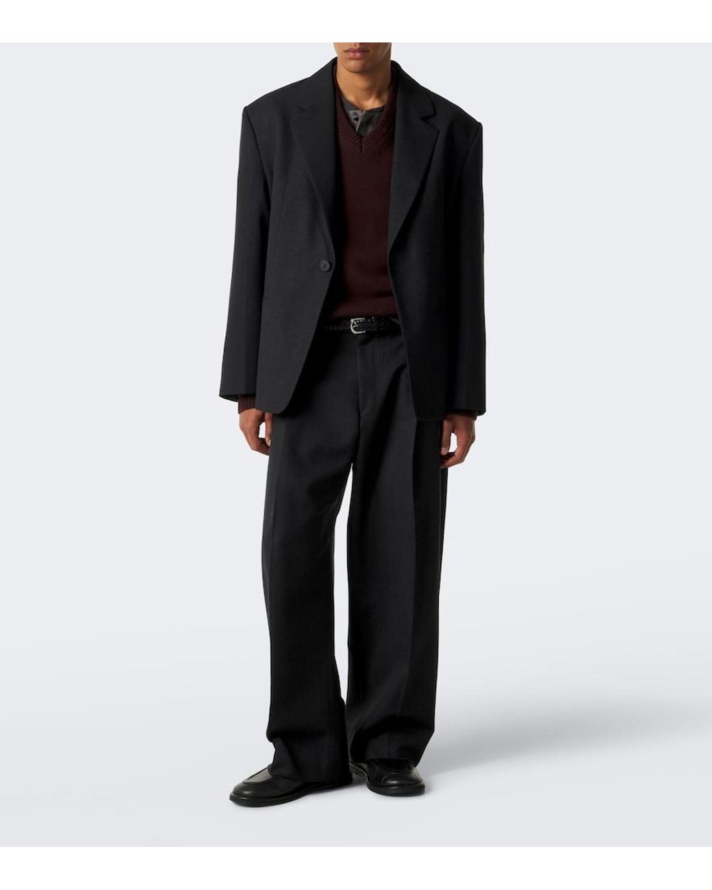 Studio Nicholson Brown Miska Wool Sweater for men