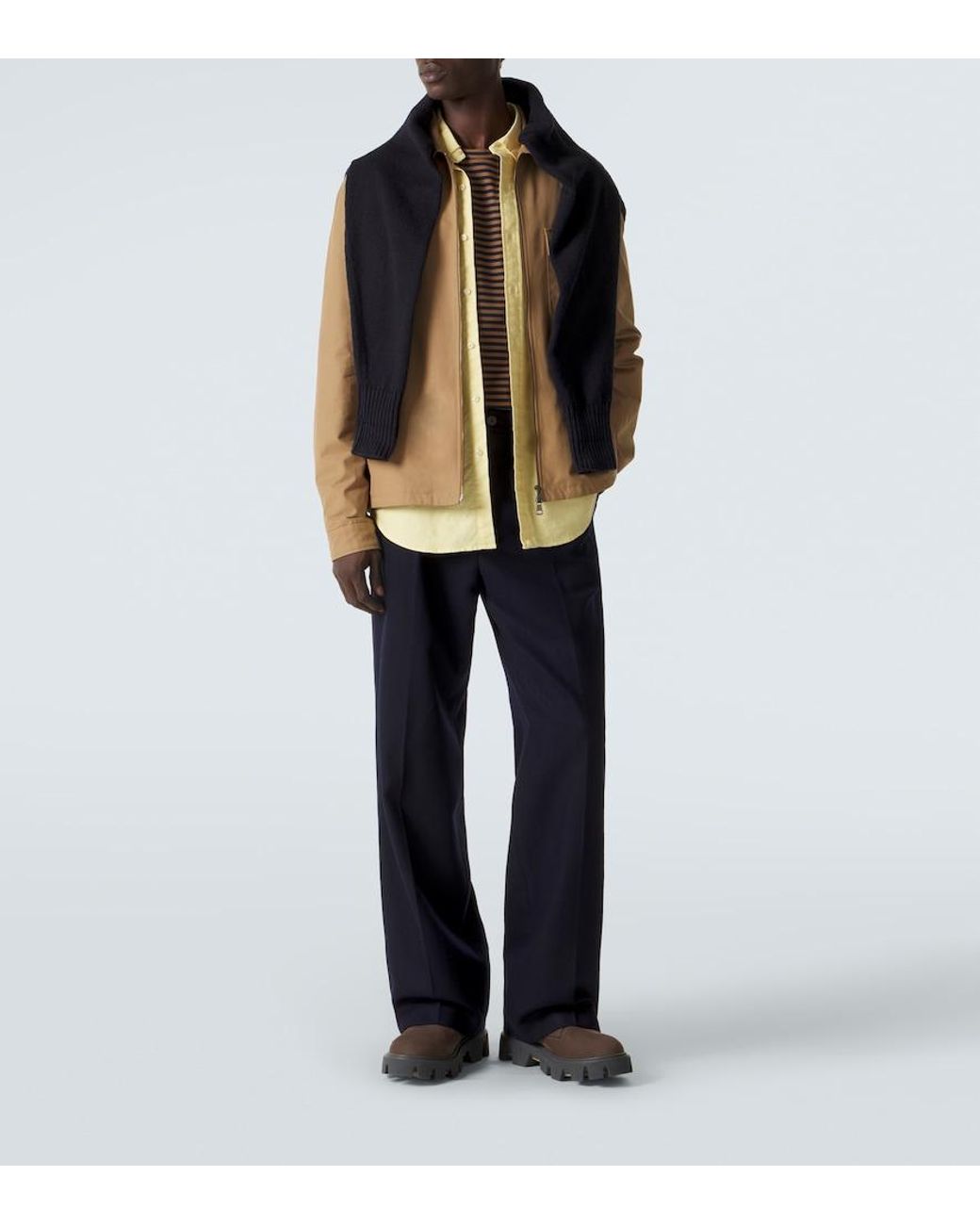 Giacca di Moncler in Brown da Uomo