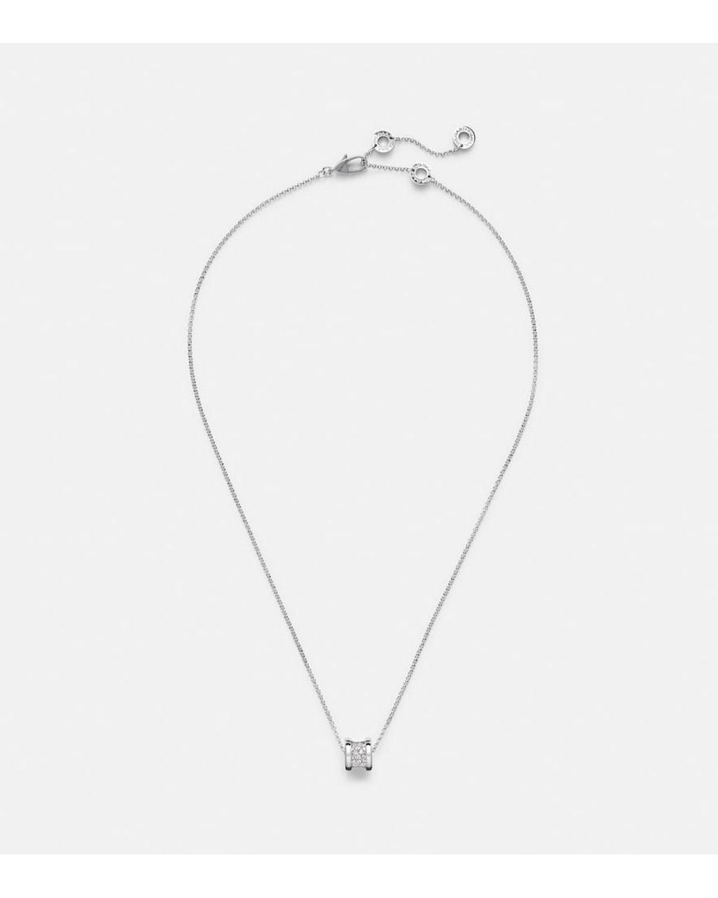 BVLGARI Blue B.Zero1 18Kt Pendant Necklace With Diamonds