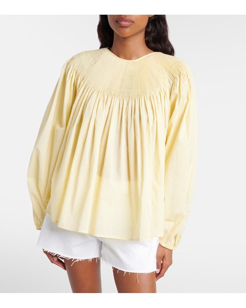 Polo Ralph Lauren Natural Cotton Blouse