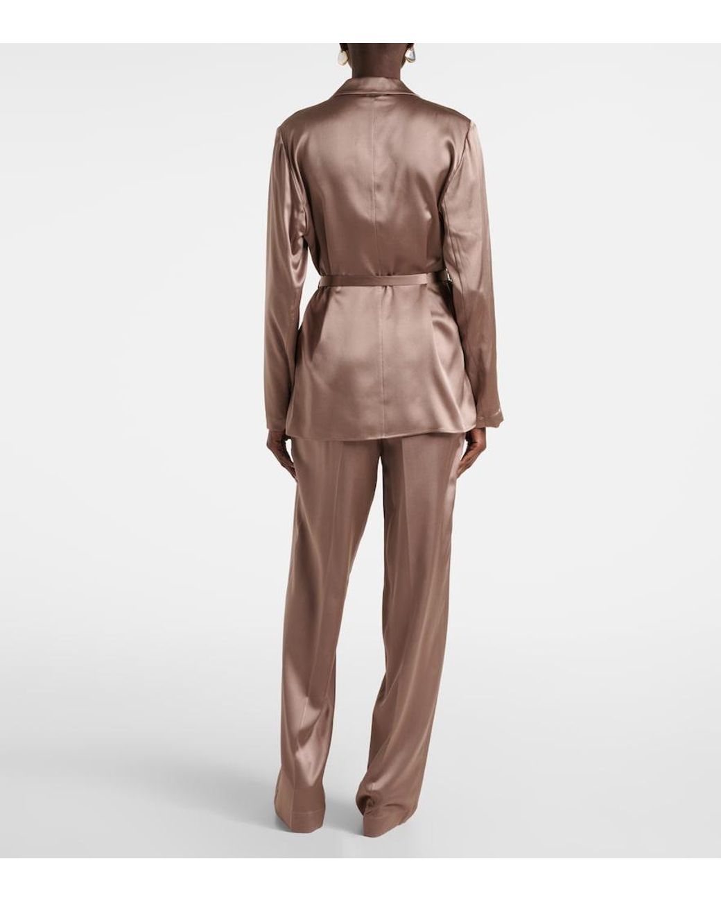 Joseph Brown Joubert Silk Satin Jacket