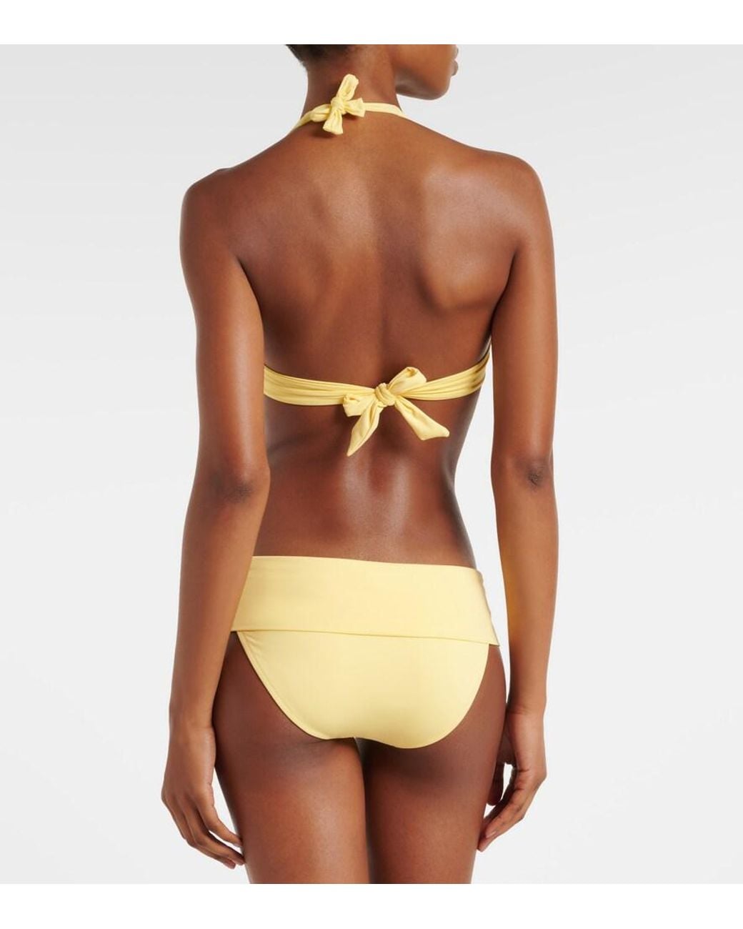 Melissa Odabash Metallic Bikini-Oberteil Brussels