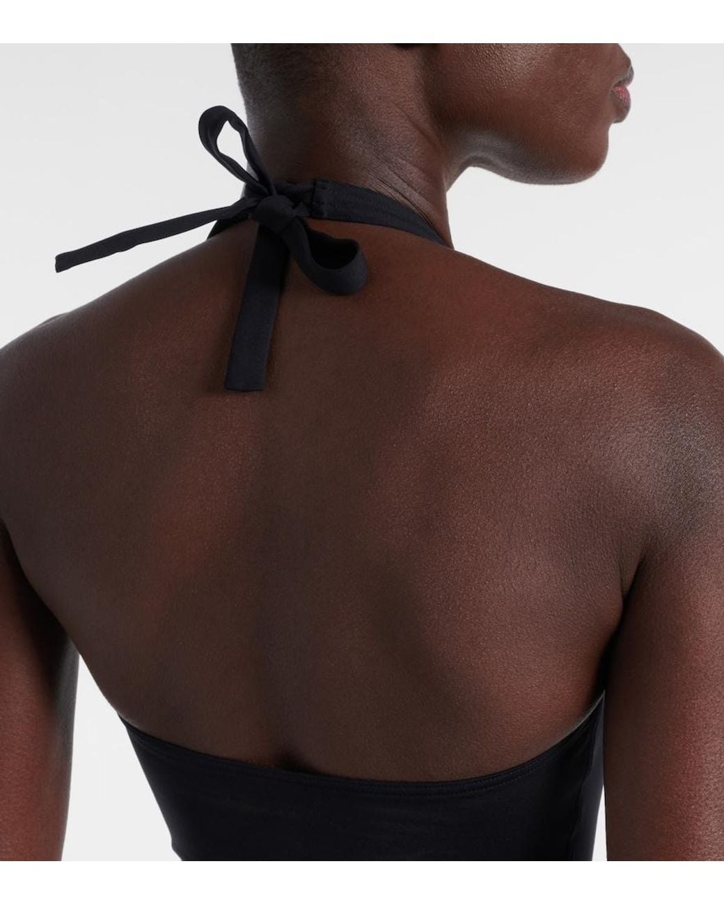 Eres Black Legendaire Halterneck Swimsuit