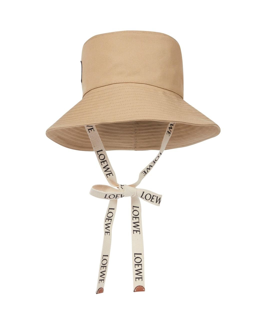Loewe Paula's Ibiza Cotton Bucket Hat in Beige (Natural) | Lyst UK